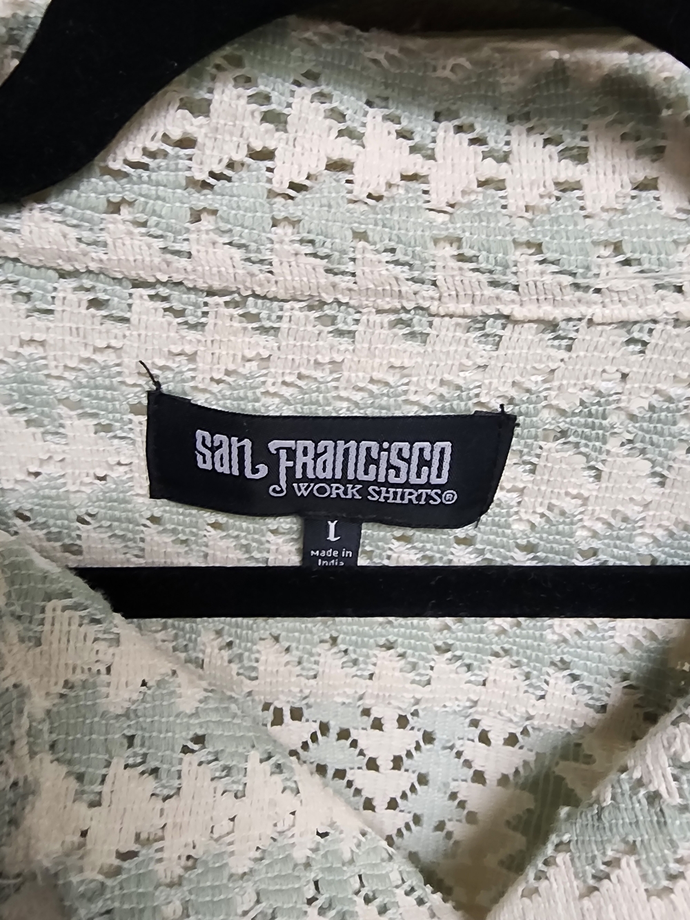 Vintage San fransico Work Shirt. Men's - Picture 3 of 3